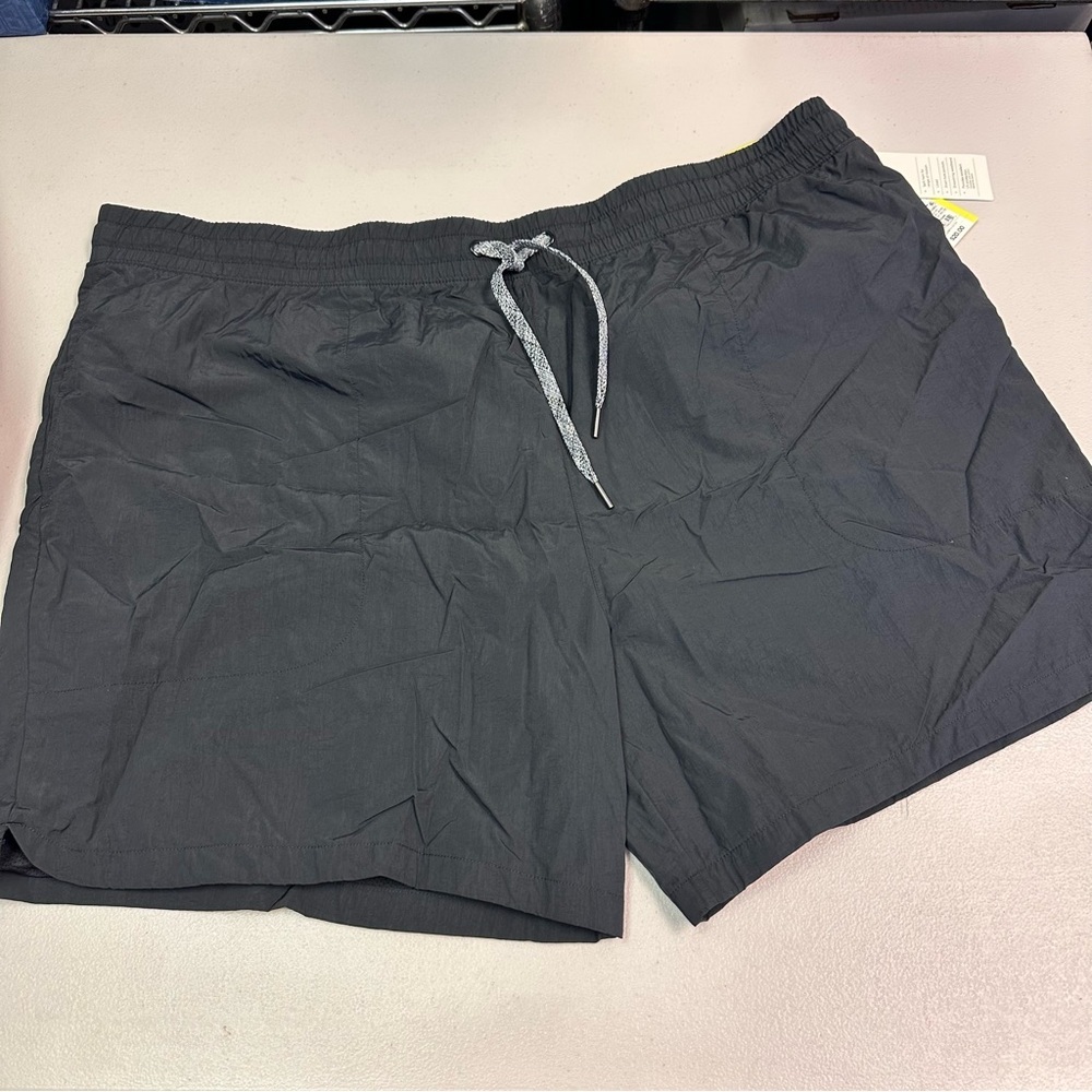 All In Motion |‎ Men Black Drawstring Shorts